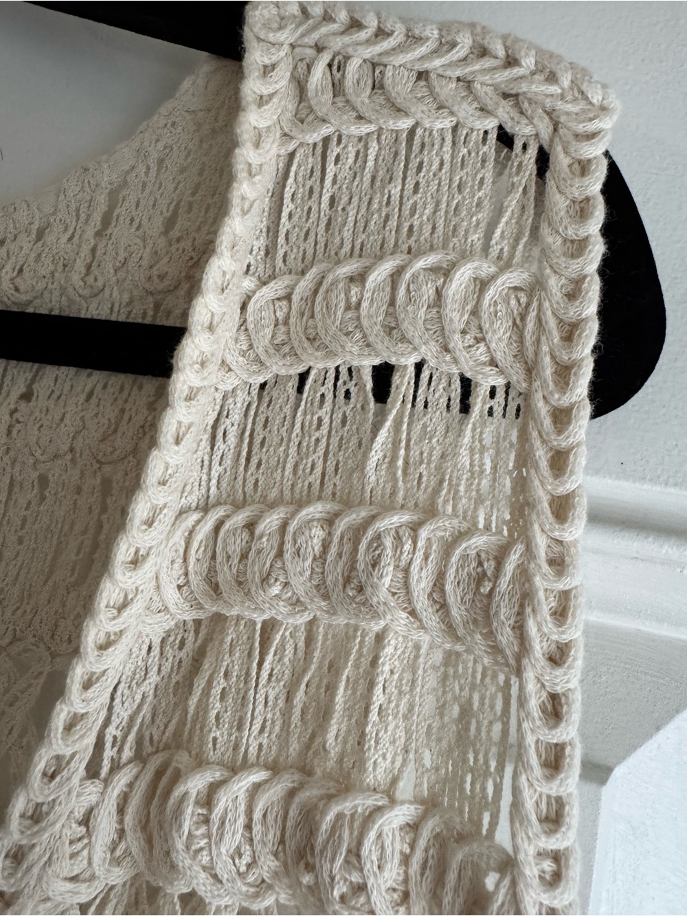 NWOT Torrid Cream Crochet Top - Picture 5 of 9